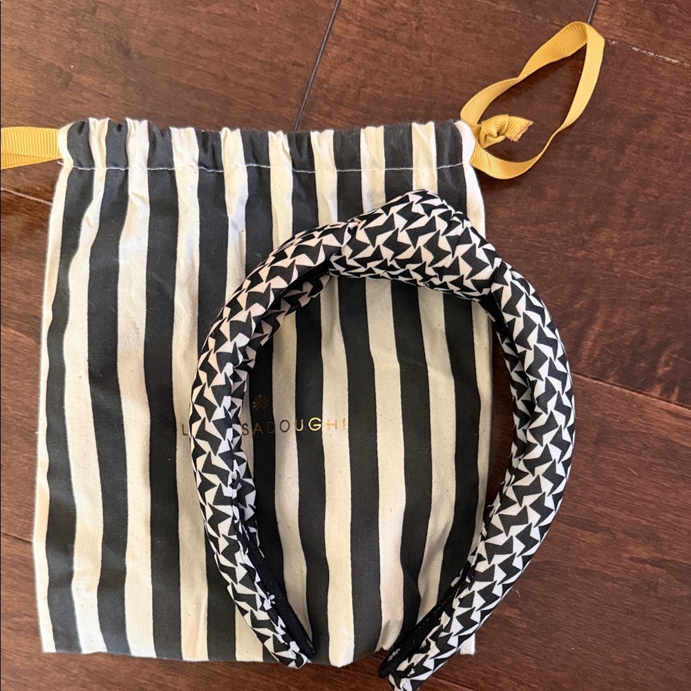 Lele sadoughi geometrical headband stain